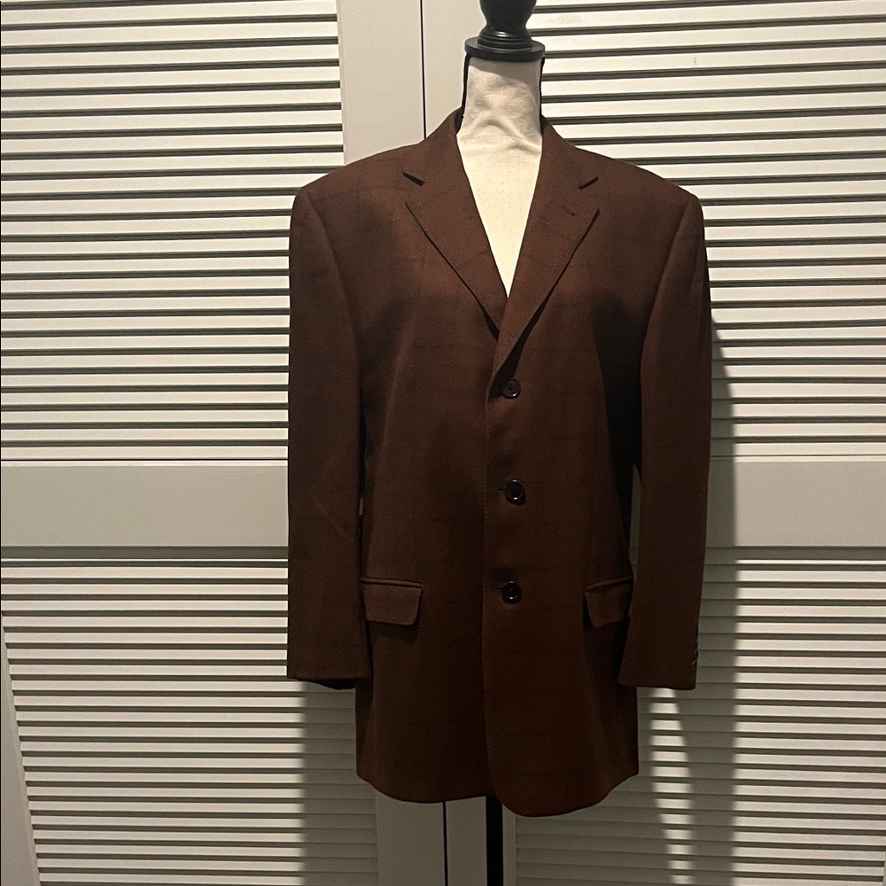 Lubiam Rich Brown Men's Blazer